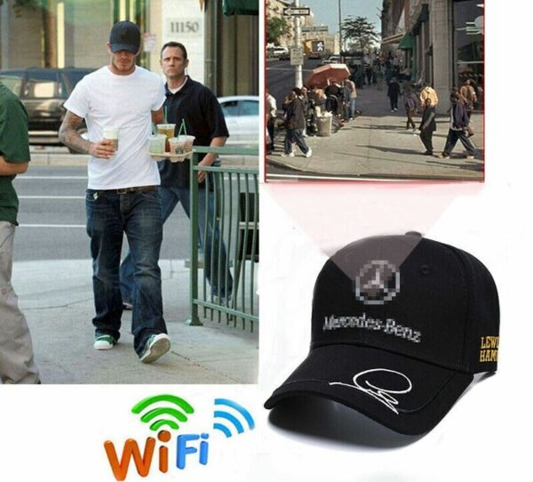 3 1080P HD Wireless P2P Hidden Spy Camera Cap Design Video Recorder APP Viewing