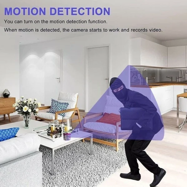 1080P HD IP WIFI Network Wireless Hidden Spy Camera Portable Micro Video Recorder APP Viewing