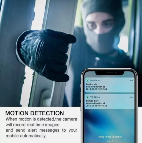 HD 1080P Wireless IP Hidden Security Spy Cameras Portable Video Recorder APP Viewing