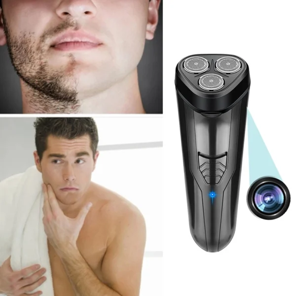 4 1080P HD Wireless IP Hidden Safe Spy Camera Portable Shaver Razor Video Recorder--Support APP Viewing