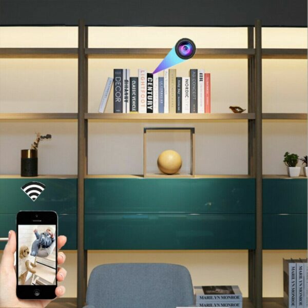 5 HD 1080P WiFi IP Hidden Book Type Security Nanny Camera Portable Video Recorder APP Viewing