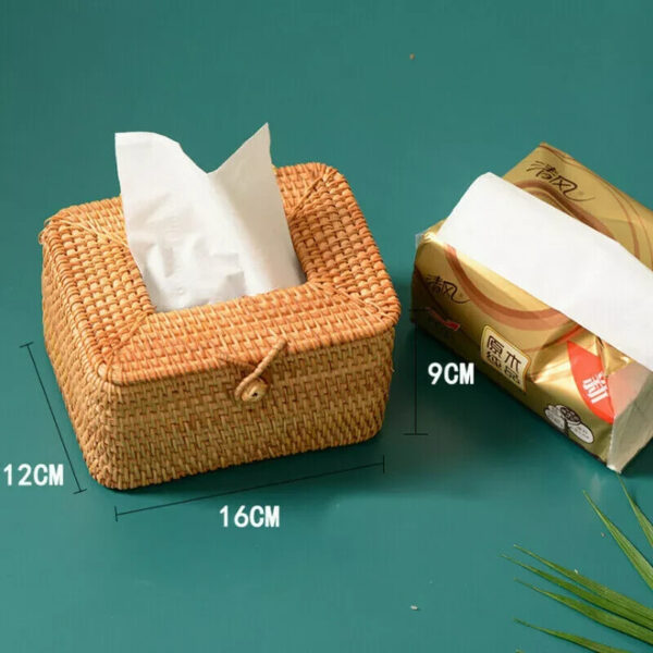 1080P HD Wifi IP Hidden Wicker Tissue Box Spy Camera  Portable Video Recorder--Support APP Real-time Viewing