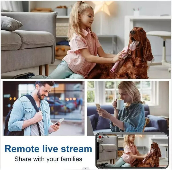 1080P HD WIFI IP Hidden Indoor Safe Monitor Mini Camera Spy Video Recorder-Support APP Real-time Viewing