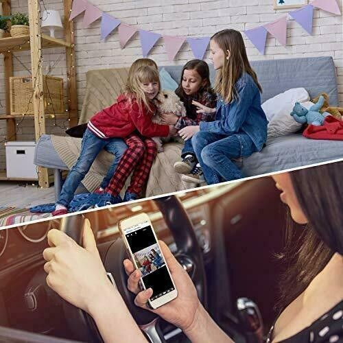 HD 1080P Wifi IP Hidden Surveillance Security Camera Clock Video Recorder--Support APP Real-time Viewing