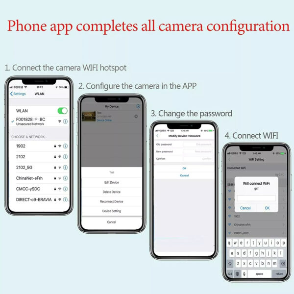 1080P HD Wireless IP Hidden Pine Nut Design Security Spy Camera Portable Video Recorder --Support APP Remote Viewing
