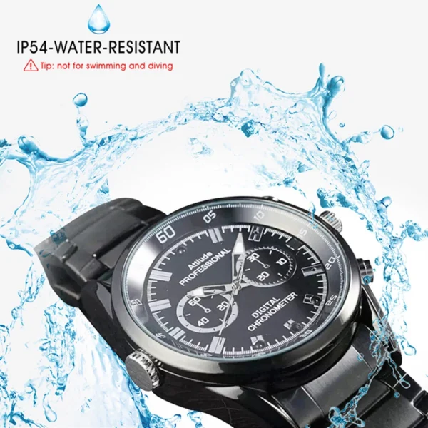 7 HD 1080P Micro Hidden Spy Camera Watch Video Recorder 32GB