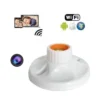 1080P HD Wireless IP Hidden Spy Camera Lamp Holder Video Recorder--Support Remote Real-time Viewing