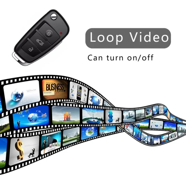 9 HD 1080P Hidden Car Key Spy Micro Camera Portable Video Recorder Night Vision 32GB