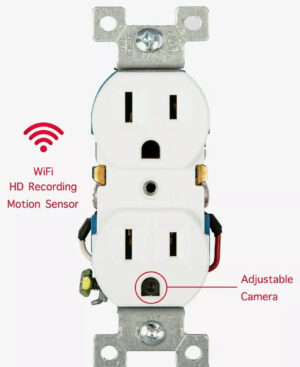 HD 1080P WiFi IP Hidden Home Security Spy Camera Micro Video/Audio Recorder--Support APP Real-time Viewing