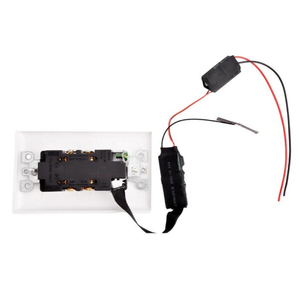 d 1080P HD WIFI IP Hidden AC Wall Outlet Security Spy Camera Micro Video Recorder Motion Activation