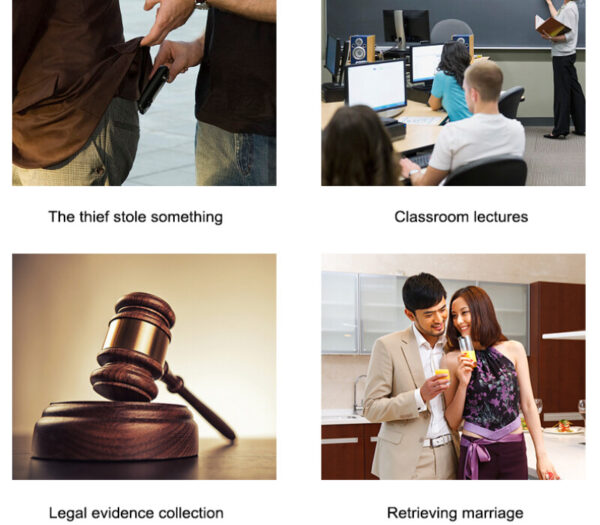 1080P HD Wireless P2P Hidden Button Design Pinhole Camera Spy Video Recorder --Support APP Real-time Viewing