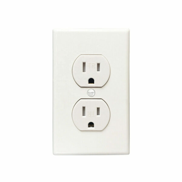 j 1080P Full HD WiFi IP Hidden Pinhole Spy Micro Camera Wall AC Outlet Security Recorder APP Viewing