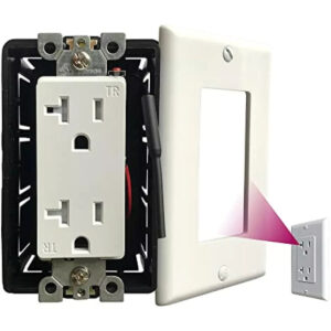 1080P HD WiFi IP Wall AC Outlet Hidden Security Spy Camera Micro Audio/Video Recorder Motion Activation