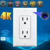 1 HD 1080P WiFi IP Wall AC Outlet Hidden Security Camera Spy Video Recorder -Support APP Real-time Viewing