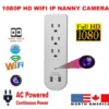 1080P HD WIFI IP Hidden Security Monitor Spy Camera Plug Adapter Video Recorder--Support APP Real-time Viewing