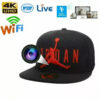 1 HD 1080P Wireless P2P Hidden Security Pinhole Camera Hat Video Recorder --Support APP Real-time Viewing