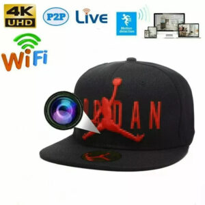1 HD 1080P Wireless P2P Hidden Security Pinhole Camera Hat Video Recorder --Support APP Real-time Viewing