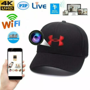 1080P HD Wireless P2P Hidden Baseball Cap Security Camera Spy Video Recorder 32GB