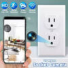 1080P HD Wifi IP Hidden Home Security Spy Camera Wall AC Socket Video Recorder--Support APP Real-time Viewing