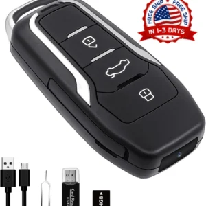 1080P HD Car Key Type Hidden Security Micro Secret Camera Portable Video Recorder 32GB