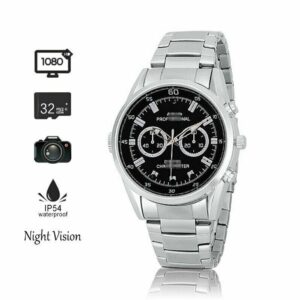 1080P HD Watch Hidden Security Spy Camera Portable Video Recorder 32GB