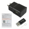 10 1080P HD WIFI IP Hidden Pinhole Surveillance Camera USB Wall Charger Recorder--Support APP Real-time Viewing