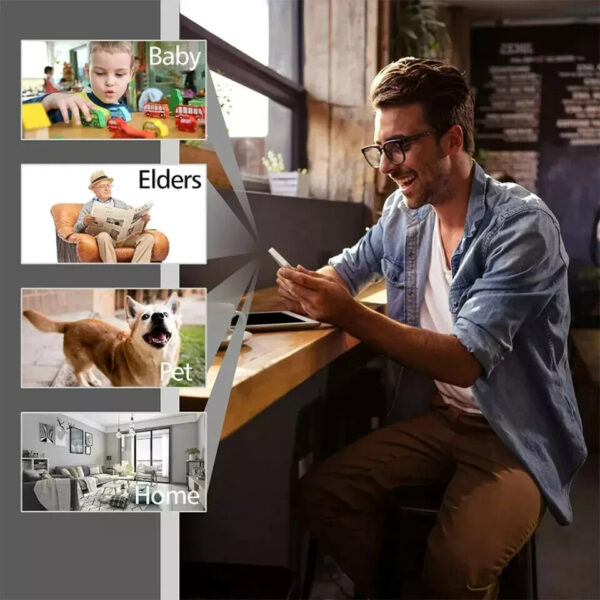 10 HD 1080P Wireless IP Hidden Security Pinhole Camera Wall AC Outlet Video Recorder Motion Activation