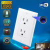 2 HD 1080P WiFi IP Wall AC Outlet Hidden Security Camera Spy Video Recorder -Support APP Real-time Viewing
