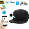 2 HD 1080P Wireless P2P Hidden Security Pinhole Camera Hat Video Recorder --Support APP Real-time Viewing