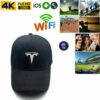 1080P HD Wireless P2P Baseball Cap Hidden Security Camera Spy Video Recorder 32GB --Support APP Real-time Viewing