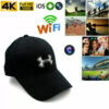 2 1080P HD Wireless P2P Hidden Baseball Cap Security Camera Spy Video Recorder 32GB