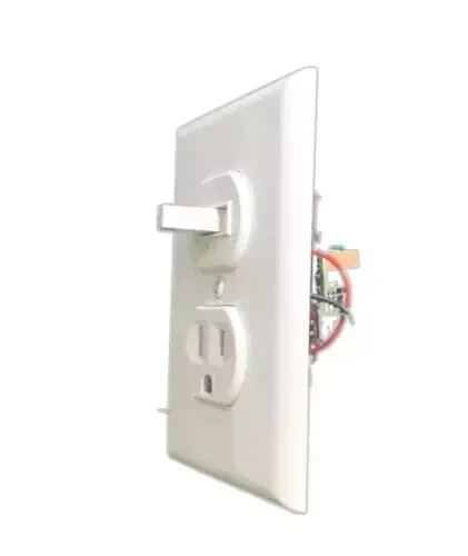 2 HD 1080P Wifi IP Hidden Indoors Monitor Micro Camera Wall AC Switch Outlet Video Recorder --Support APP Real-time Viewing