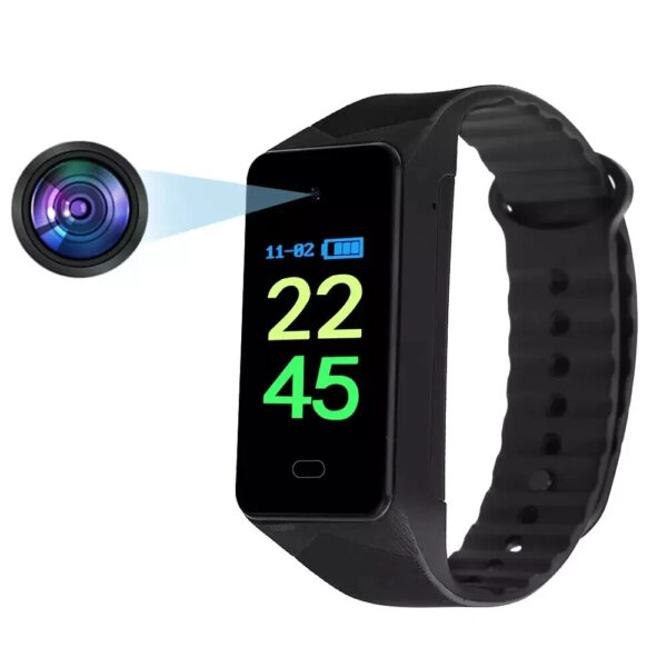 1080P HD Smart Bracelet Hidden Micro Spy Camera Portable Audio & Video Recorder 32GB