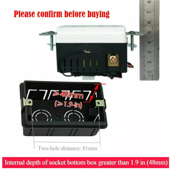 3 HD 1080P Wireless IP Hidden Security Pinhole Camera Wall AC Outlet Video Recorder Motion Activation