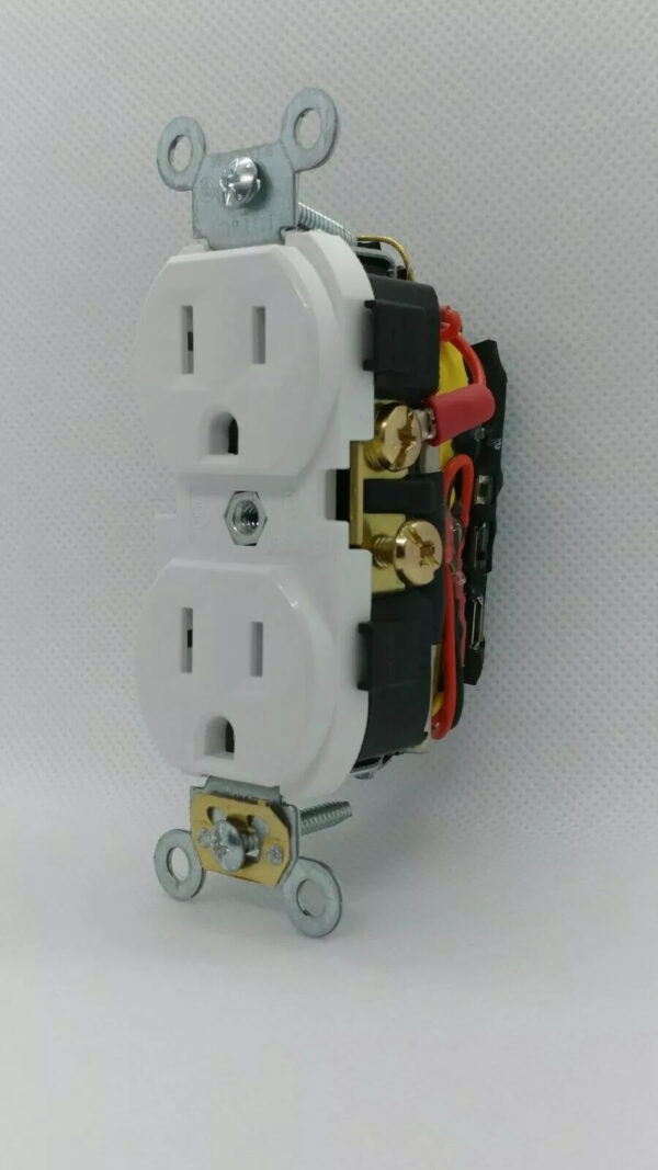 4 1080P HD Wireless IP Hidden Security Spy Camera Wall AC Outlet Video Recorder APP Viewing 32GB