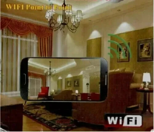 4 HD 1080P Wifi IP Hidden Indoors Monitor Micro Camera Wall AC Switch Outlet Video Recorder --Support APP Real-time Viewing