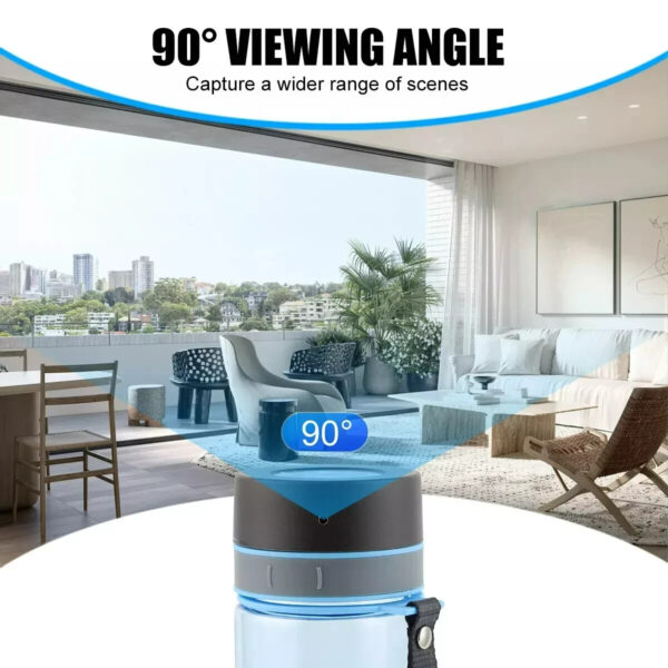 5 1080P HD WiFi P2P Hidden Security Spy Camera Sport Water Bottle Video Recorder--Support APP Real-time Viewing