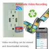 6 HD 1080P Wireless IP Hidden Security Pinhole Camera Wall AC Outlet Video Recorder Motion Activation