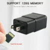 6 1080P HD WIFI IP Hidden Pinhole Surveillance Camera USB Wall Charger Recorder--Support APP Real-time Viewing