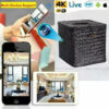 7 1080P HD Wifi IP Hidden Security Monitor Micro Camera Portable Video Recorder--Support APP Real-time Viewing