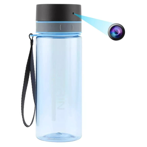 9 1080P HD WiFi P2P Hidden Security Spy Camera Sport Water Bottle Video Recorder--Support APP Real-time Viewing