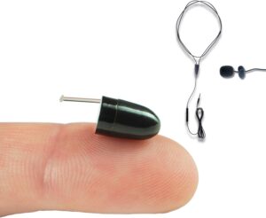 Mini Invisible Wireless Spy In-ear Earpiece Headset Microphone Detection