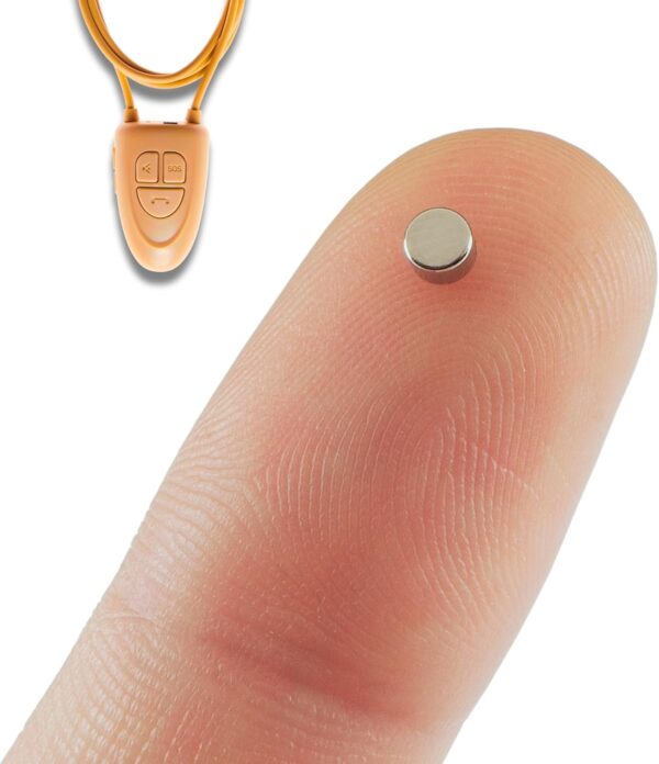 Invisible Spy Bluetooth Neckloop Super Small Nano Wireless In-ear Earpiece For Exam Secret Call