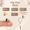 2 Mini Invisible Wireless Spy Earpiece for Exam Vip Pro Hidden for Telephone